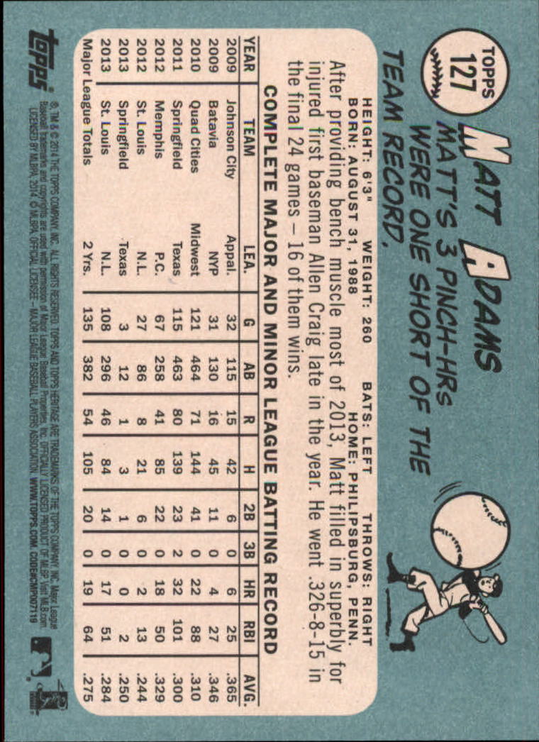 2014 Topps Heritage Baseball Card Pick 2-262 - Picture 239 of 489