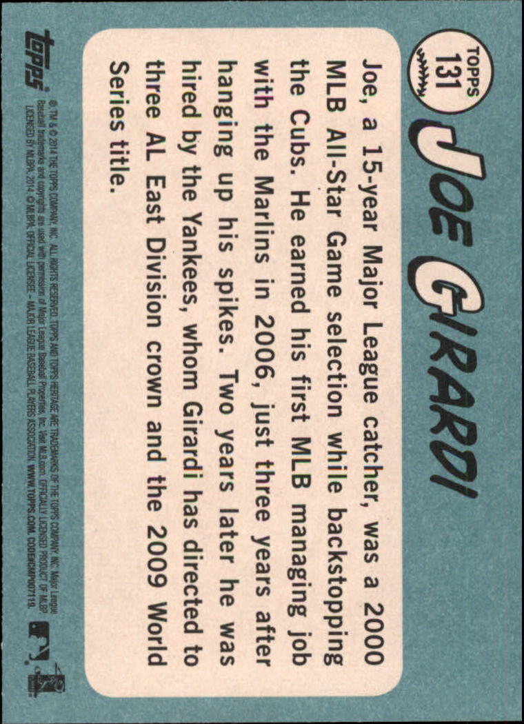 2014 Topps Heritage Baseball Card Pick 2-262 - Picture 247 of 489