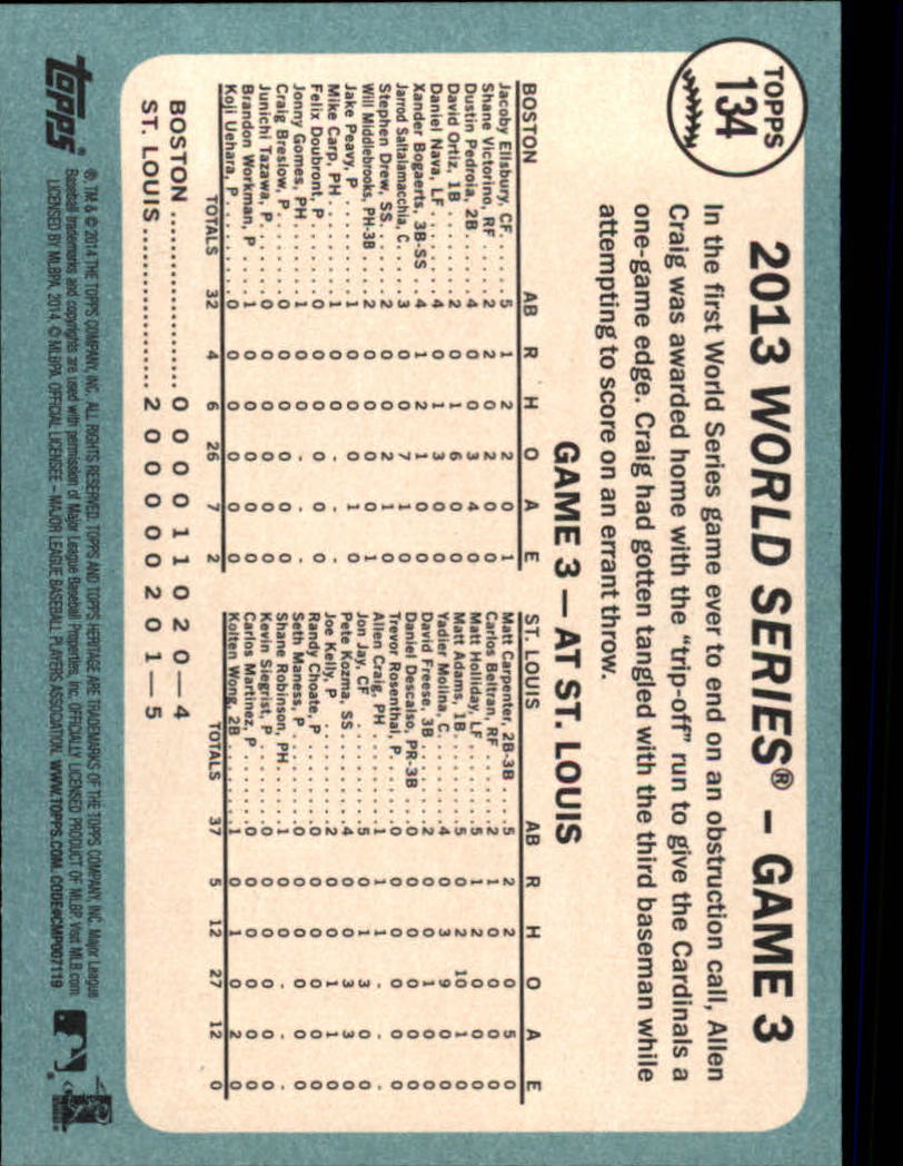 2014 Topps Heritage Baseball Card Pick 2-262 - Picture 251 of 489