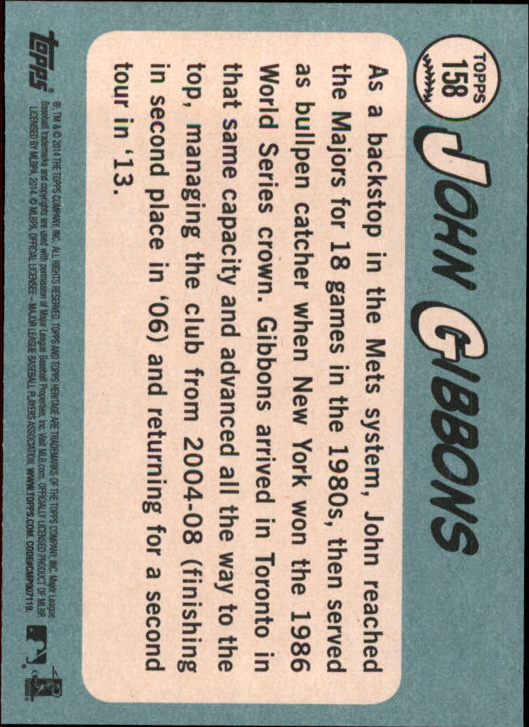 2014 Topps Heritage Baseball Card Pick 2-262 - Picture 299 of 489