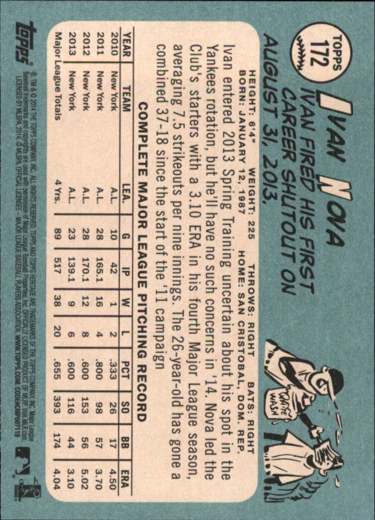 2014 Topps Heritage Baseball Card Pick 2-262 - Picture 327 of 489