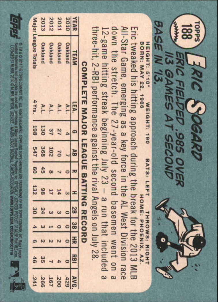 2014 Topps Heritage Baseball Card Pick 2-262 - Picture 355 of 489