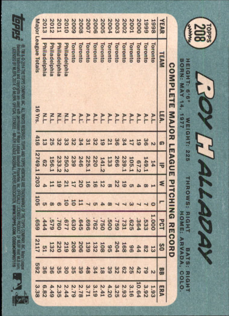 2014 Topps Heritage Baseball Card Pick 2-262 - Picture 393 of 489