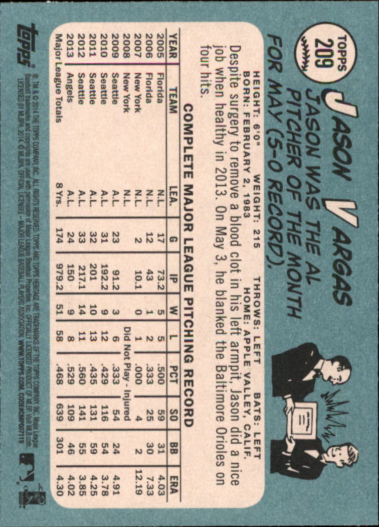2014 Topps Heritage Baseball Card Pick 2-262 - Picture 395 of 489