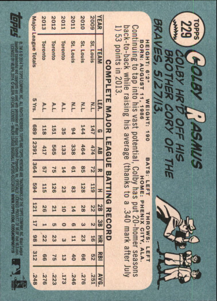 2014 Topps Heritage Baseball Card Pick 2-262 - Picture 429 of 489