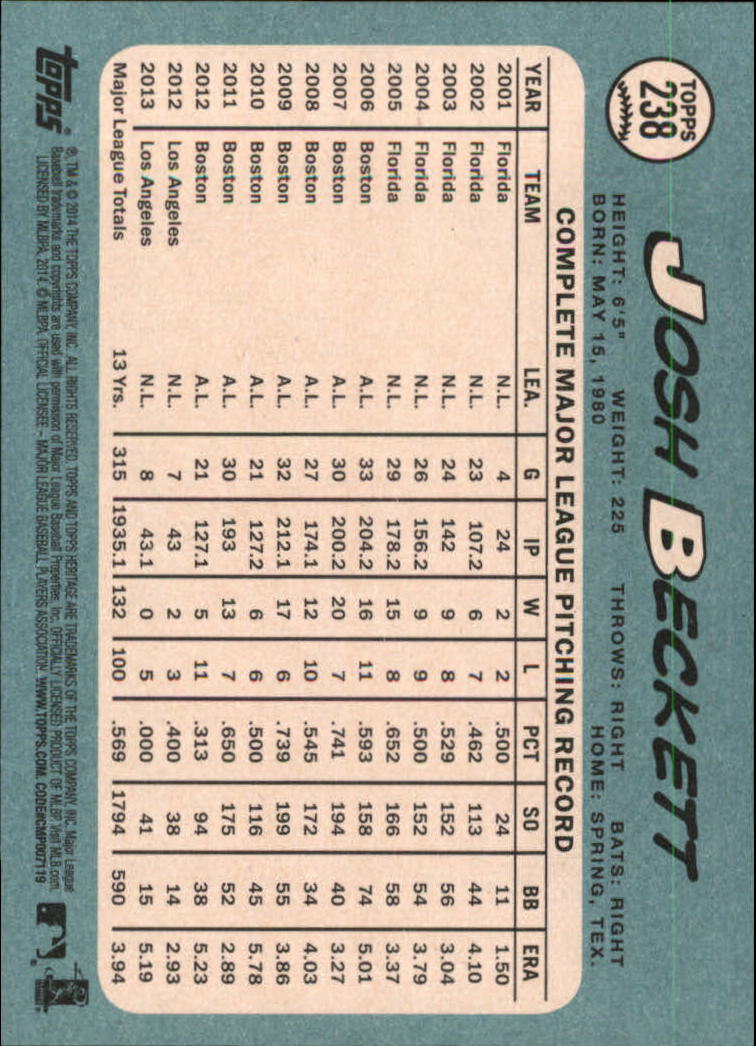 2014 Topps Heritage Baseball Card Pick 2-262 - Picture 447 of 489