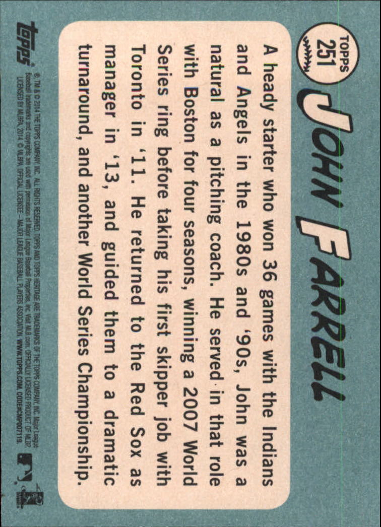 2014 Topps Heritage Baseball Card Pick 2-262 - Picture 469 of 489