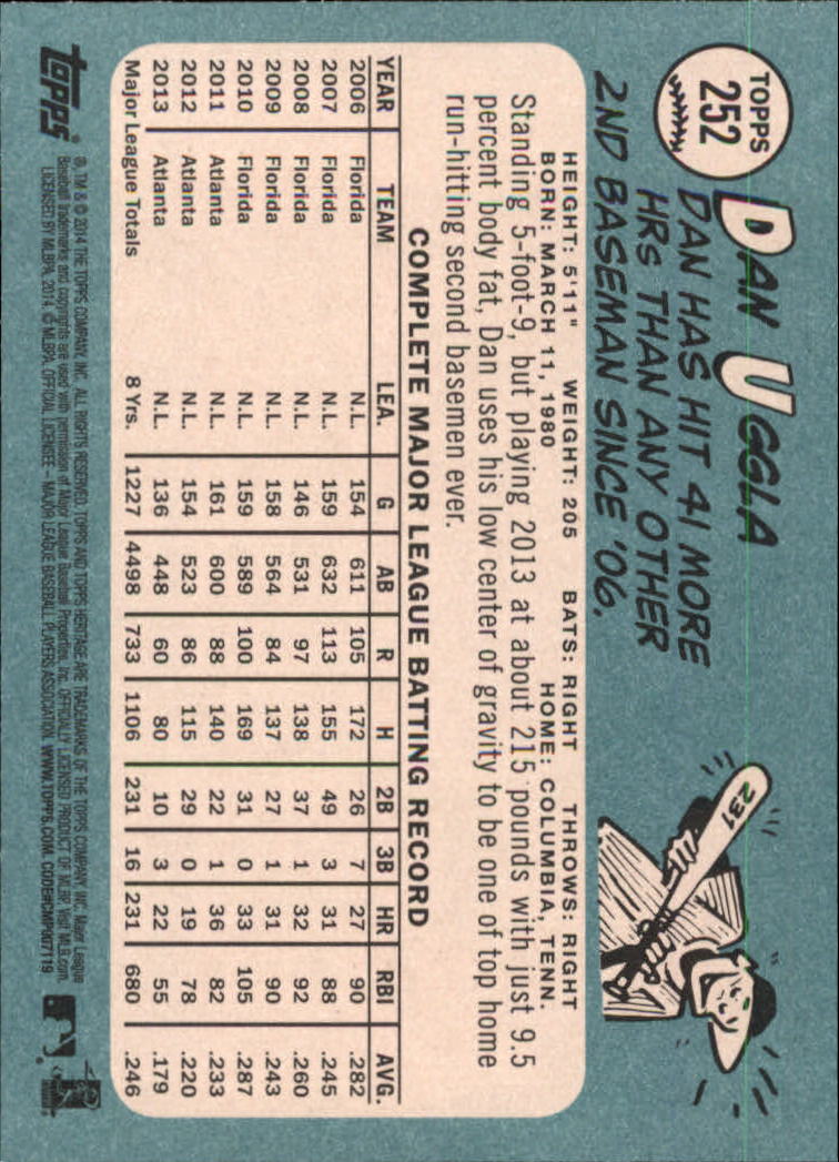 2014 Topps Heritage Baseball Card Pick 2-262 - Picture 471 of 489