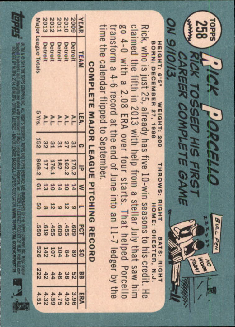 2014 Topps Heritage Baseball Card Pick 2-262 - Picture 481 of 489