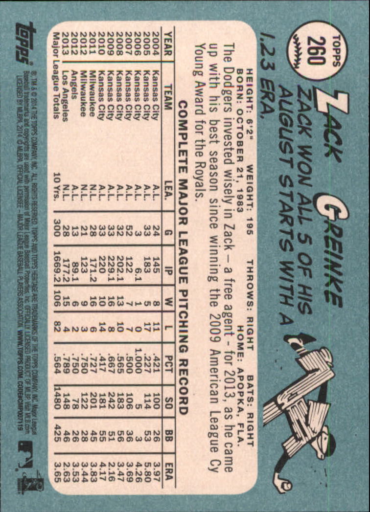 2014 Topps Heritage Baseball Card Pick 2-262 - Picture 485 of 489