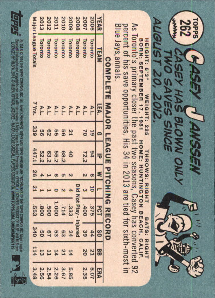 2014 Topps Heritage Baseball Card Pick 2-262 - Picture 489 of 489