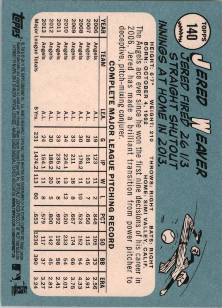 2014 Topps Heritage Baseball Card Pick 2-262 - Picture 265 of 489