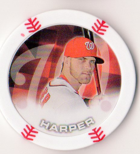 2014 Topps Chipz Baseball YOU PICK poker chip - Bild 31 von 66