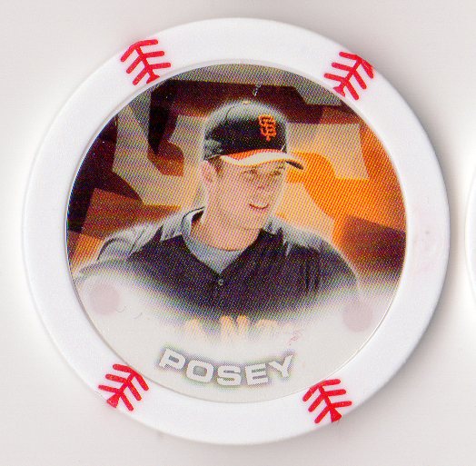 2014 Topps Chipz Baseball YOU PICK poker chip - Bild 50 von 66