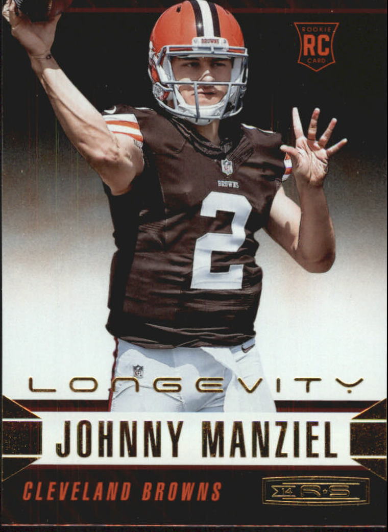 2014 Rookies And Stars Longevity Football Card 153 Johnny Manziel EBay