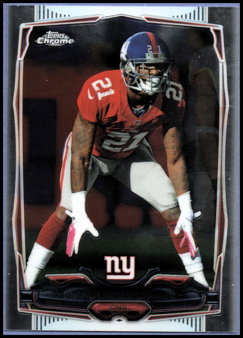 2014 Topps Chrome Football Part 1 Main Set Cards #1 to #220 - Picture 26 of 415