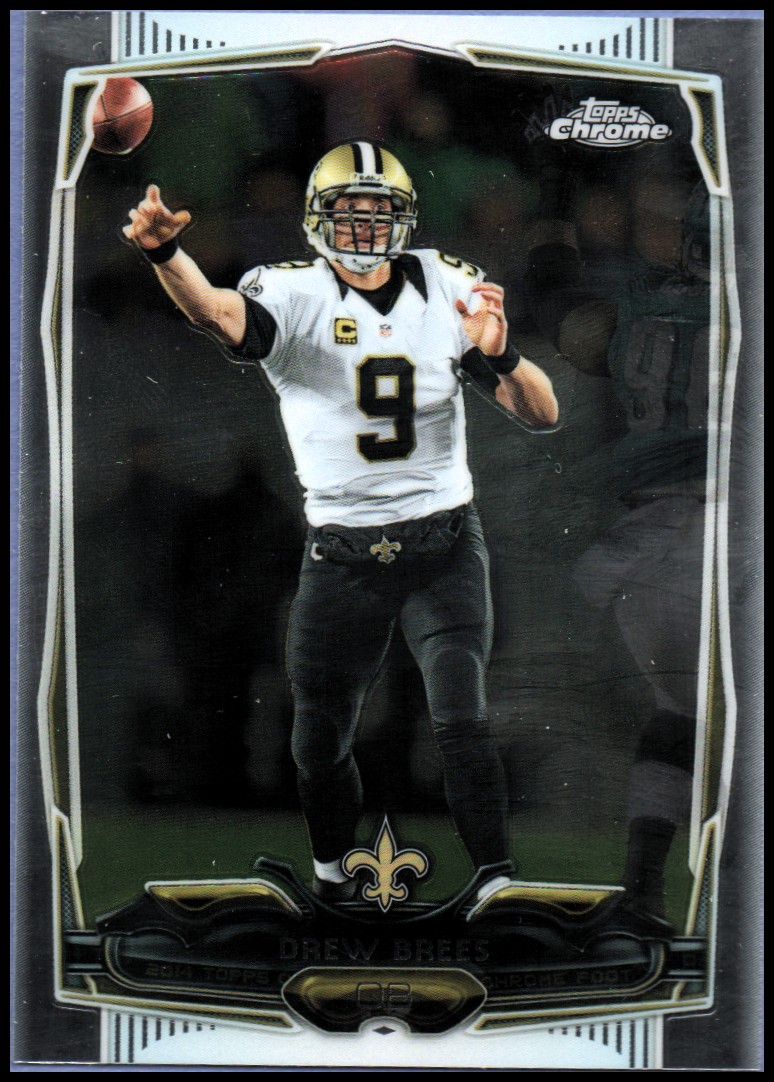 2014 Topps Chrome Football Part 1 Main Set Cards #1 to #220 - Picture 34 of 415