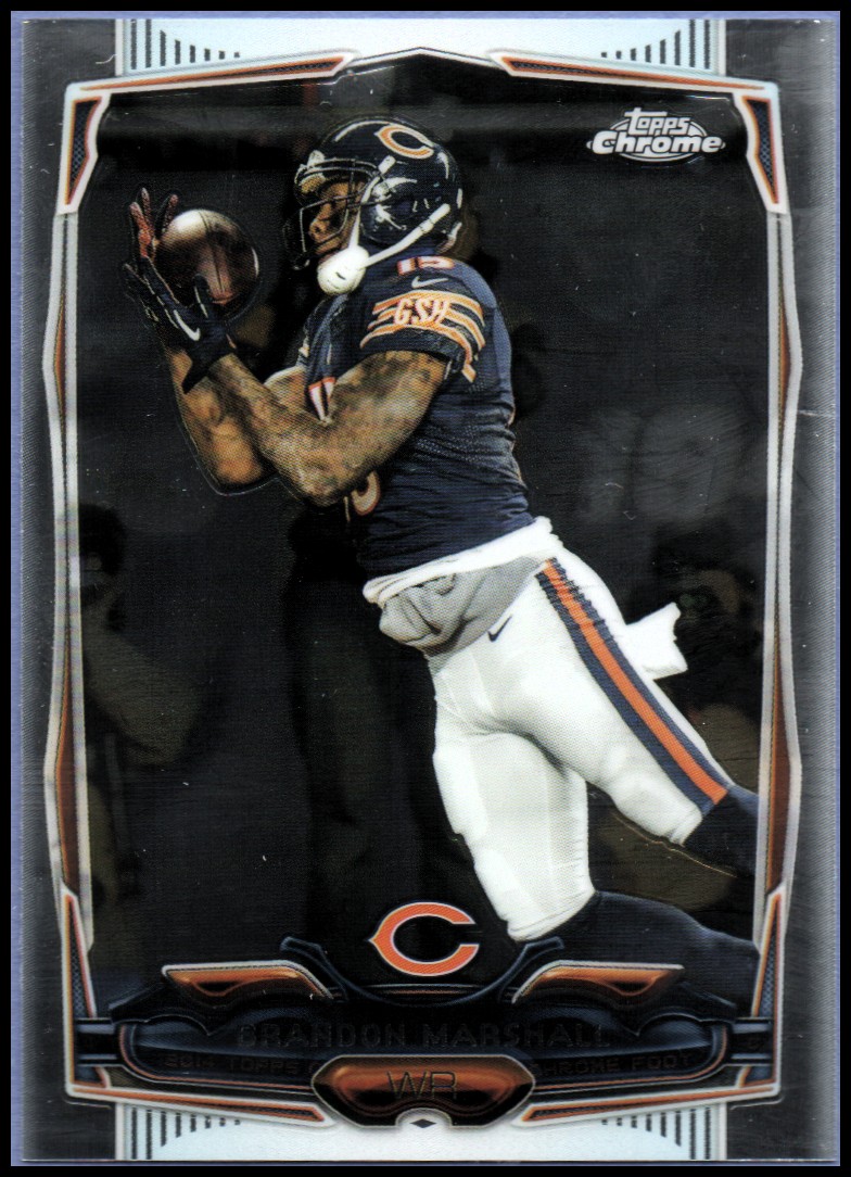 2014 Topps Chrome Football Part 1 Main Set Cards #1 to #220 - Picture 50 of 415
