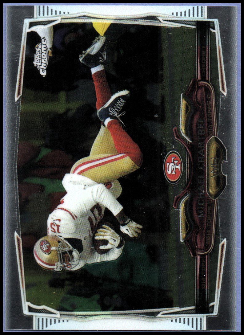2014 Topps Chrome Football Part 1 Main Set Cards #1 to #220 - Picture 64 of 415