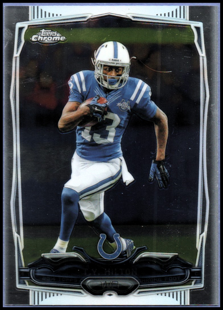 2014 Topps Chrome Football Part 1 Main Set Cards #1 to #220 - Picture 72 of 415