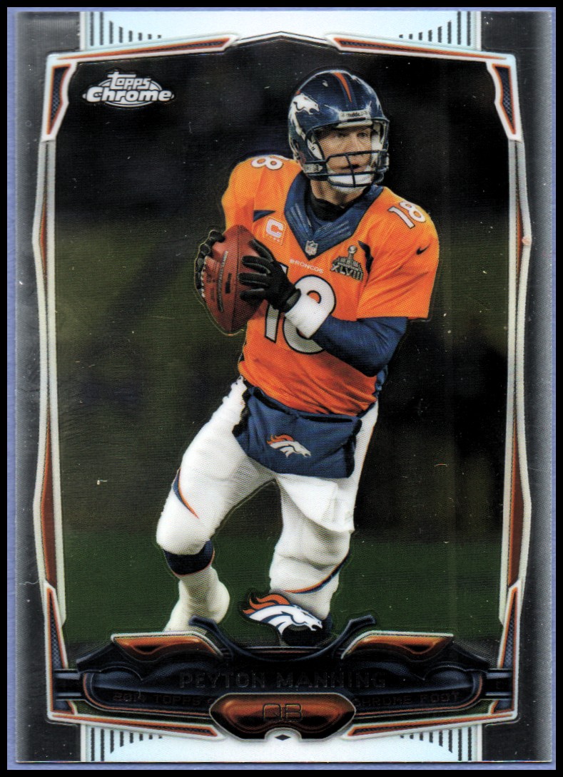 2014 Topps Chrome Football Part 1 Main Set Cards #1 to #220 - Picture 82 of 415