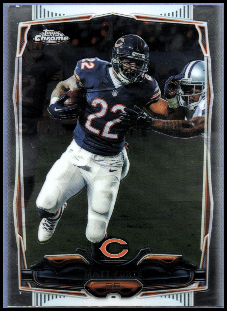 2014 Topps Chrome Football Part 1 Main Set Cards #1 to #220 - Picture 90 of 415