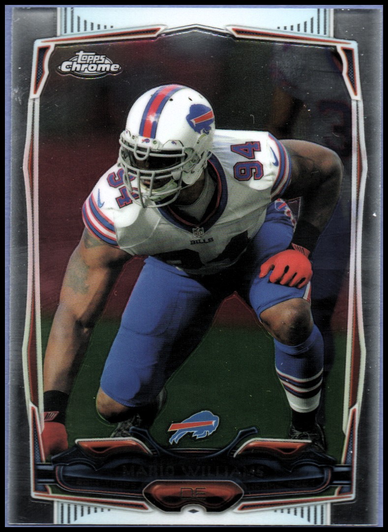 2014 Topps Chrome Football Part 1 Main Set Cards #1 to #220 - Picture 100 of 415