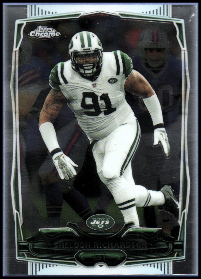 2014 Topps Chrome Football Part 1 Main Set Cards #1 to #220 - Picture 104 of 415