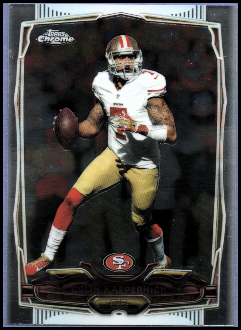 2014 Topps Chrome Football Part 1 Main Set Cards #1 to #220 - Picture 110 of 415
