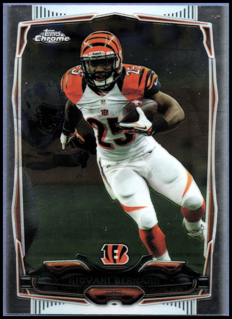 2014 Topps Chrome Football Part 1 Main Set Cards #1 to #220 - Picture 124 of 415