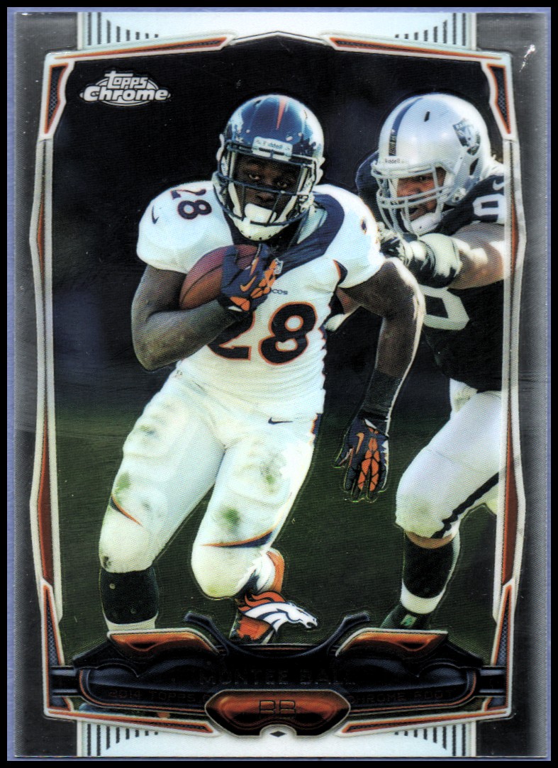 2014 Topps Chrome Football Part 1 Main Set Cards #1 to #220 - Picture 132 of 415
