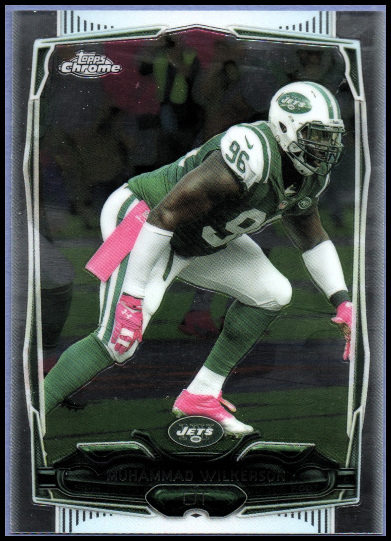 2014 Topps Chrome Football Part 1 Main Set Cards #1 to #220 - Picture 140 of 415