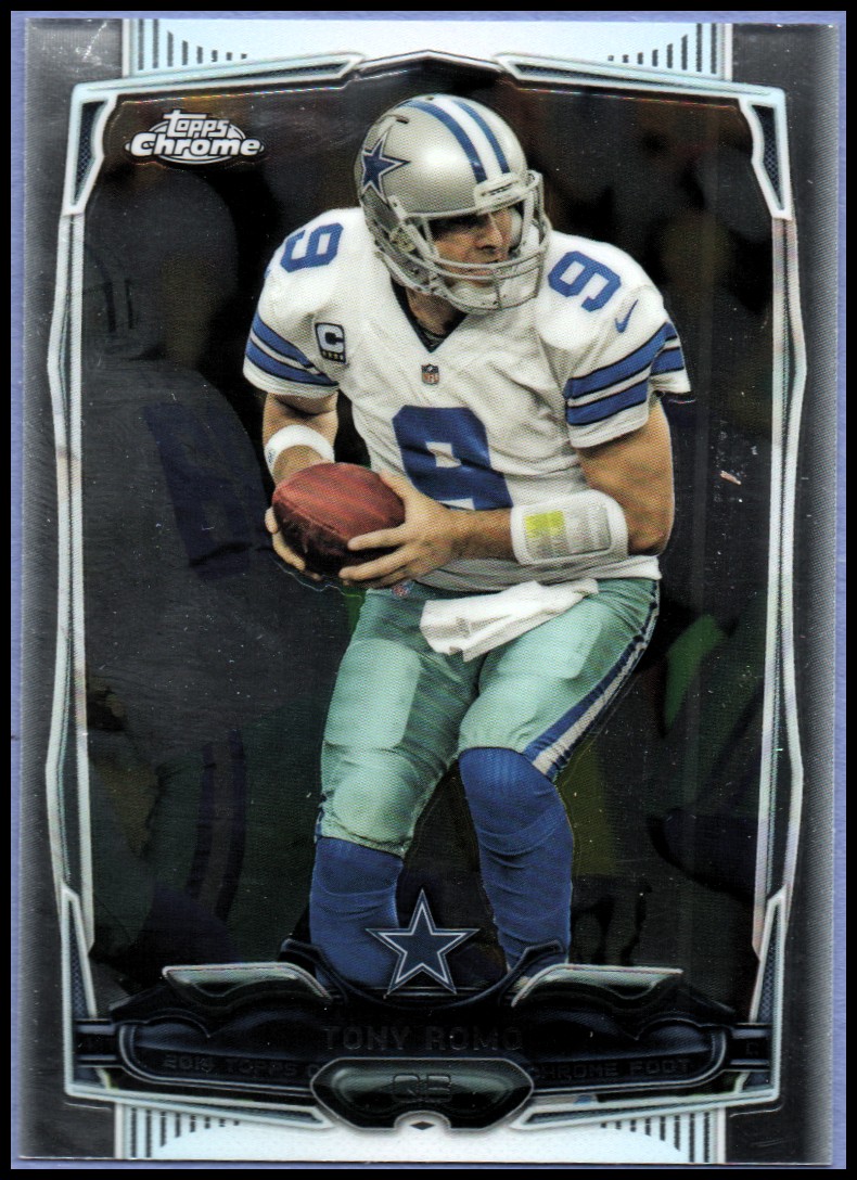 2014 Topps Chrome Football Part 1 Main Set Cards #1 to #220 - Picture 154 of 415