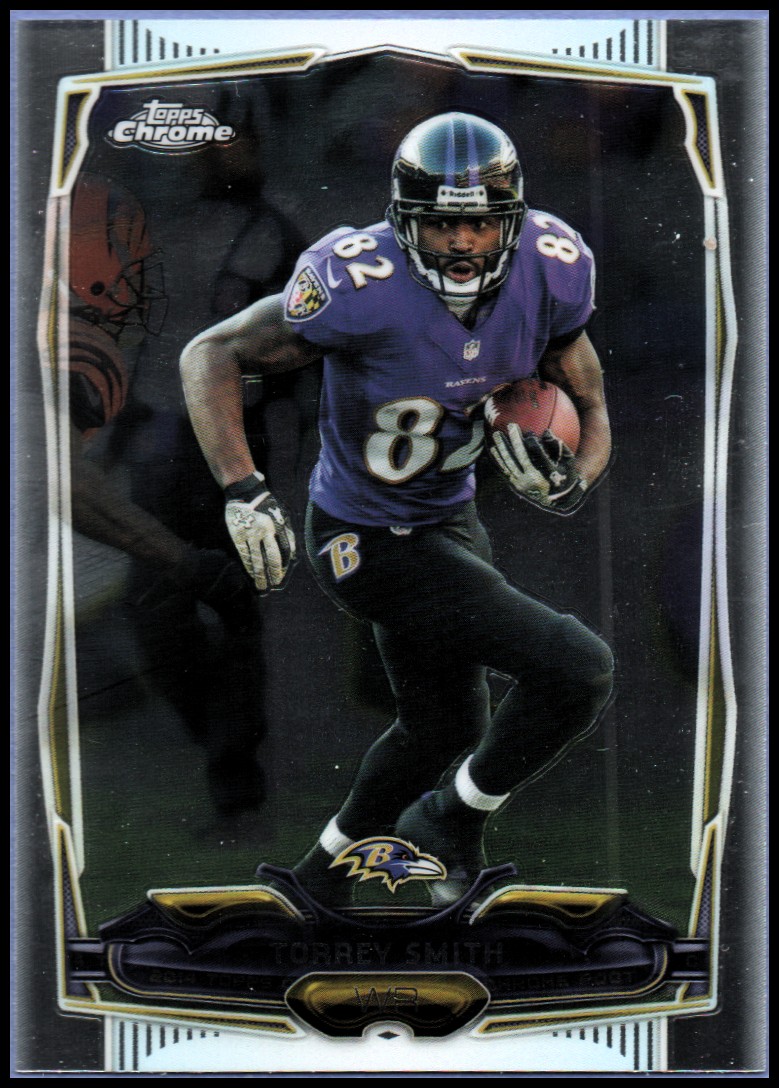 2014 Topps Chrome Football Part 1 Main Set Cards #1 to #220 - Picture 158 of 415