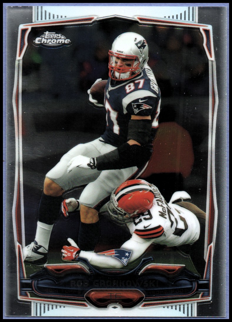 2014 Topps Chrome Football Part 1 Main Set Cards #1 to #220 - Picture 164 of 415