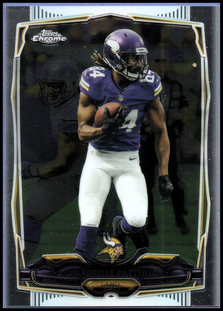 2014 Topps Chrome Football Part 1 Main Set Cards #1 to #220 - Picture 166 of 415