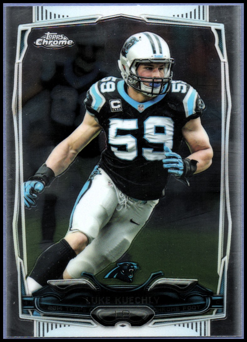 2014 Topps Chrome Football Part 1 Main Set Cards #1 to #220 - Picture 172 of 415