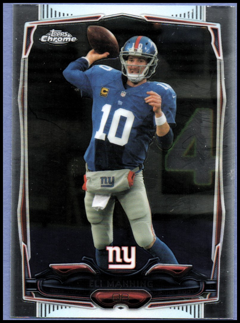 2014 Topps Chrome Football Part 1 Main Set Cards #1 to #220 - Picture 184 of 415