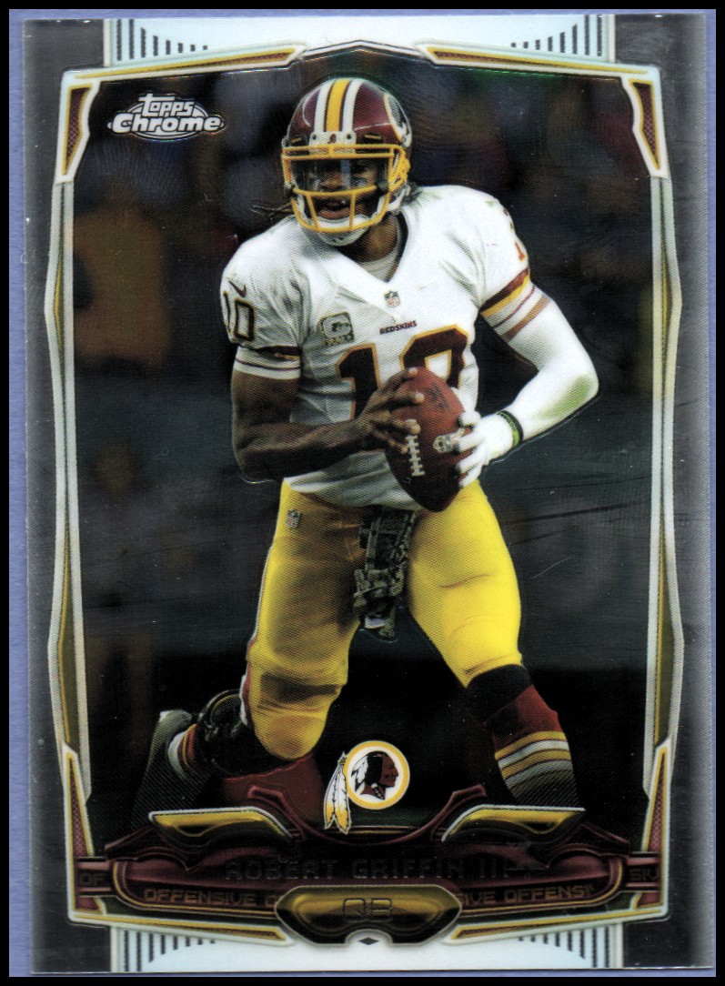 2014 Topps Chrome Football Part 1 Main Set Cards #1 to #220 - Picture 190 of 415