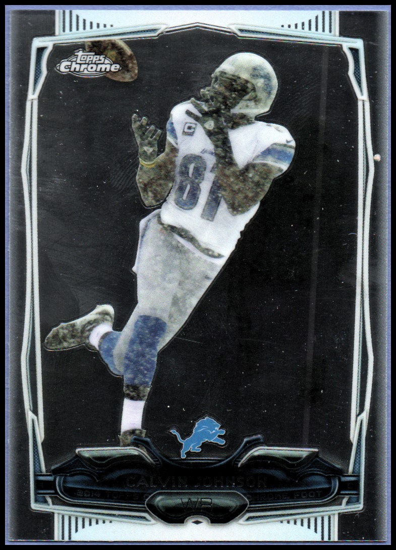 2014 Topps Chrome Football Part 1 Main Set Cards #1 to #220 - Picture 194 of 415