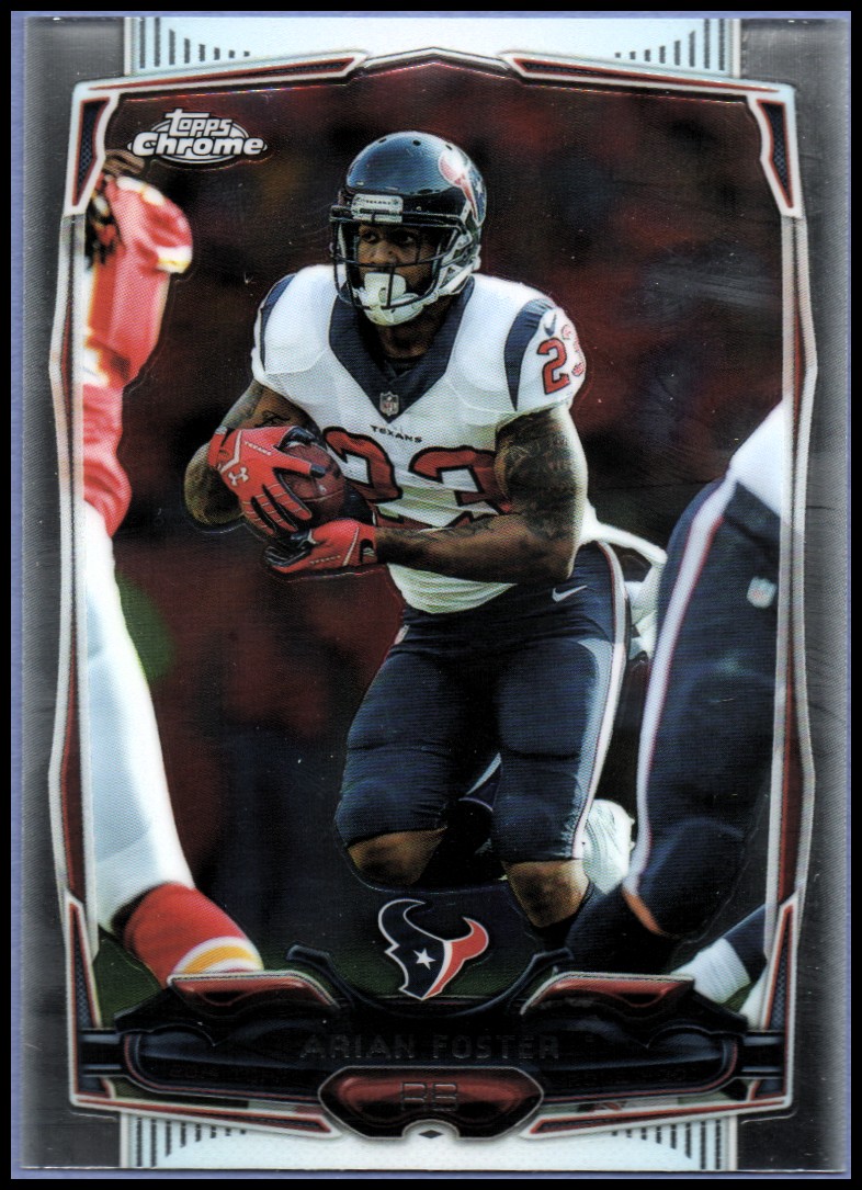 2014 Topps Chrome Football Part 1 Main Set Cards #1 to #220 - Picture 210 of 415