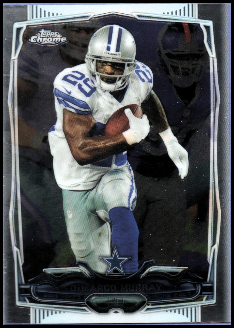 2014 Topps Chrome Football Part 1 Main Set Cards #1 to #220 - Picture 214 of 415