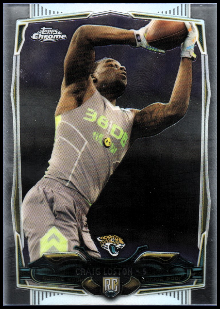 2014 Topps Chrome Football Part 1 Main Set Cards #1 to #220 - Picture 216 of 415