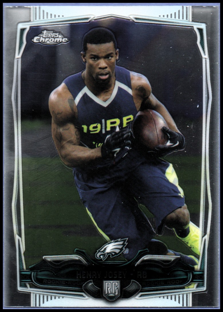 2014 Topps Chrome Football Part 1 Main Set Cards #1 to #220 - Picture 218 of 415