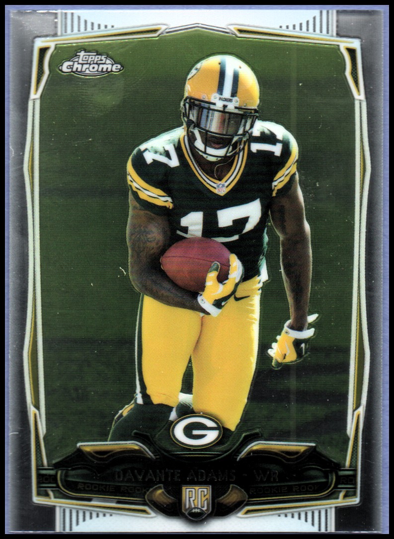 2014 Topps Chrome Football Part 1 Main Set Cards #1 to #220 - Picture 222 of 415