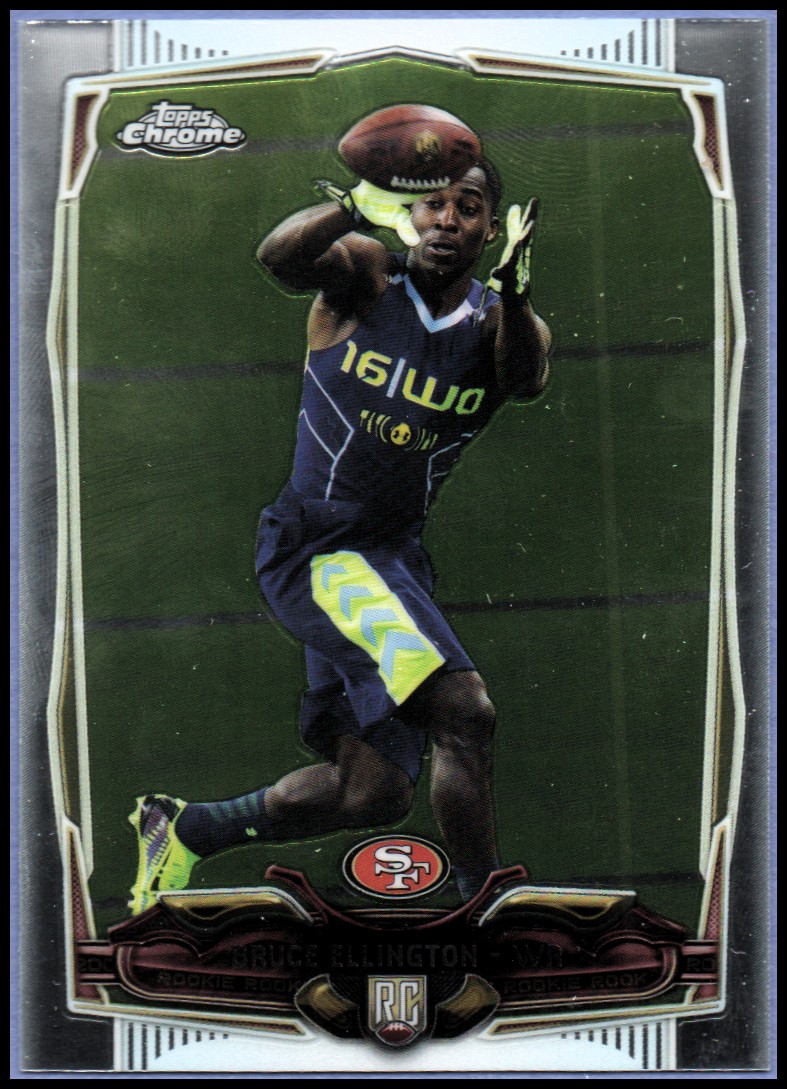 2014 Topps Chrome Football Part 1 Main Set Cards #1 to #220 - Picture 226 of 415