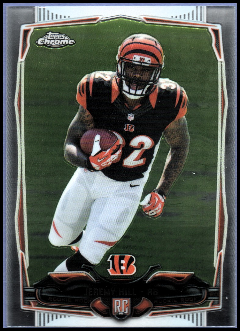 2014 Topps Chrome Football Part 1 Main Set Cards #1 to #220 - Picture 242 of 415