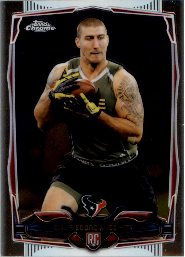 2014 Topps Chrome Football Part 1 Main Set Cards #1 to #220 - Picture 254 of 415