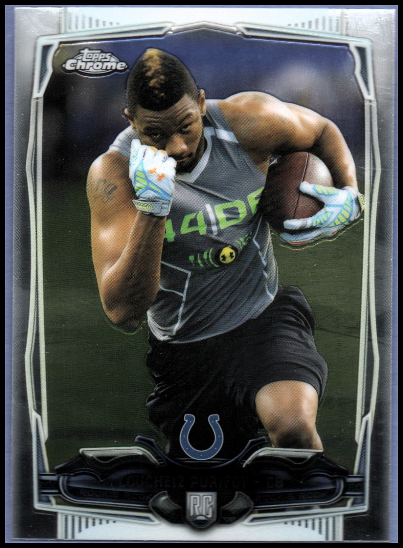 2014 Topps Chrome Football Part 1 Main Set Cards #1 to #220 - Picture 266 of 415