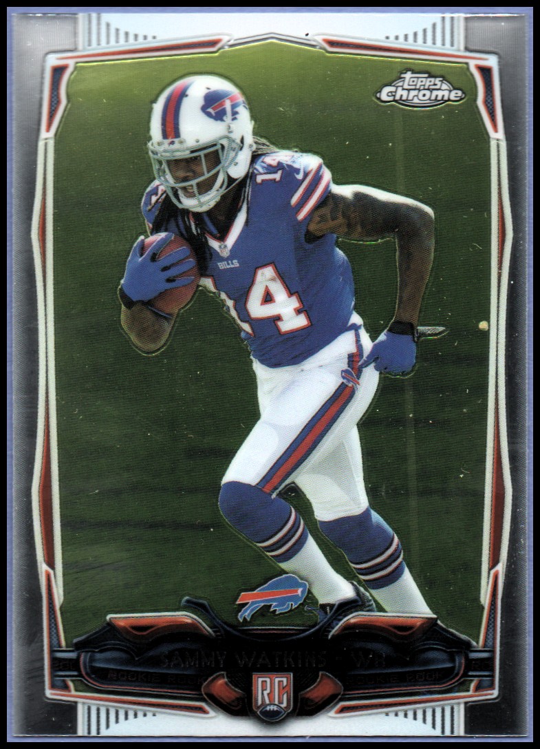 2014 Topps Chrome Football Part 1 Main Set Cards #1 to #220 - Picture 268 of 415